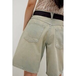 Free People We The Free Montana Denim‎ Bermuda Short Jorts Sand Dune Sz 30 NEW